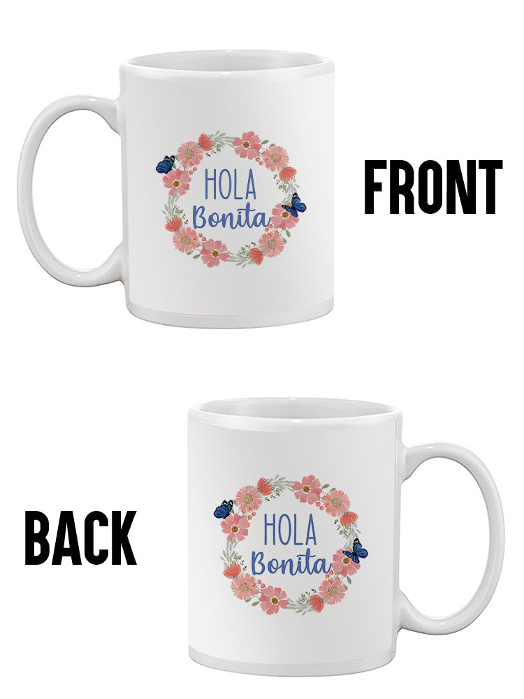 Hola Bonita Mug -SmartPrintsInk Designs