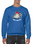 Jawly Christmas Hoodie or Sweatshirt -SmartPrintsInk Designs