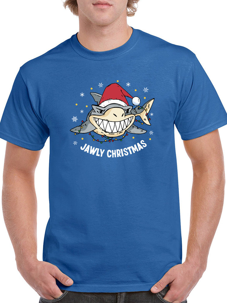 Jawly Christmas T-shirt -SmartPrintsInk Designs