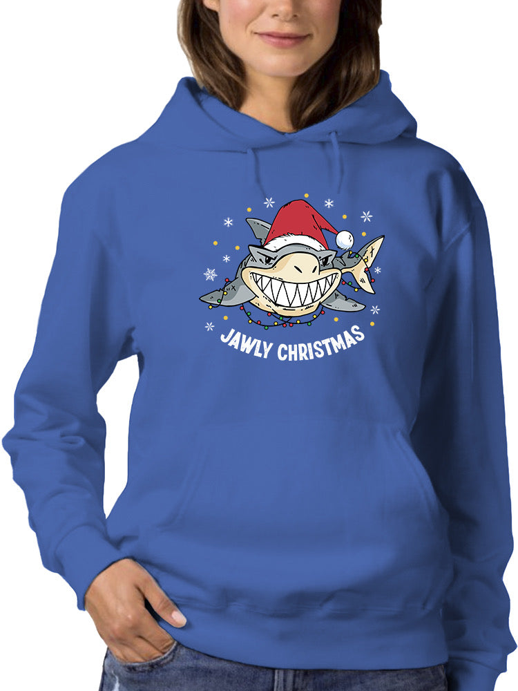 Jawly Christmas Hoodie or Sweatshirt -SmartPrintsInk Designs