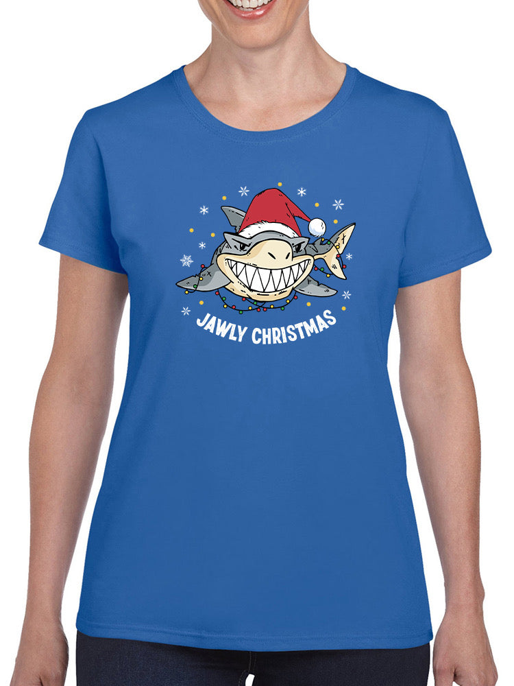 Jawly Christmas T-shirt -SmartPrintsInk Designs