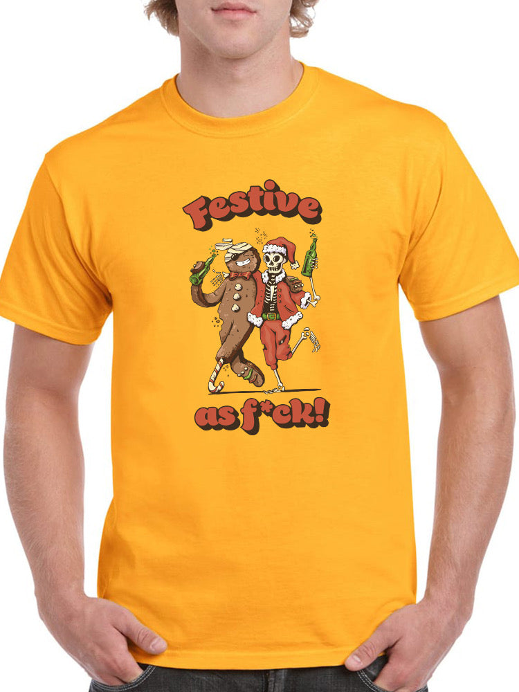 Festive As...! T-shirt -SmartPrintsInk Designs