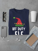 Off Duty Elf T-shirt -SmartPrintsInk Designs