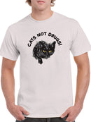 Cats Not Drugs! T-shirt -SmartPrintsInk Designs