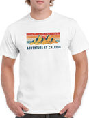Adventure Is Calling. T-shirt -SmartPrintsInk Designs