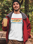 Adventure Is Calling. T-shirt -SmartPrintsInk Designs