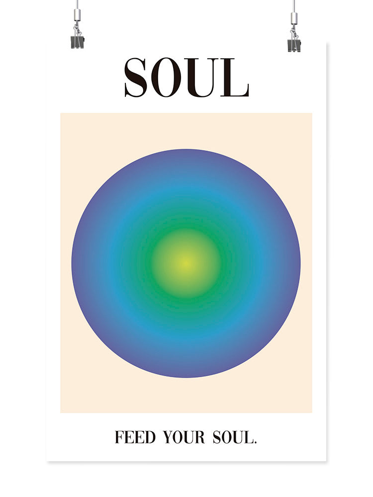 Feed Your Soul Wall Art -SmartPrintsInk Designs