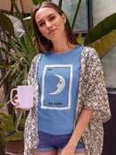 Card Moon T-shirt -SmartPrintsInk Designs