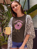 Donut Panic T-shirt -SmartPrintsInk Designs