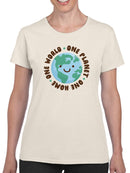 One Planet T-shirt -SmartPrintsInk Designs