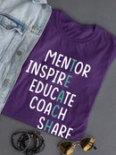 Teacher Traits T-shirt -SmartPrintsInk Designs