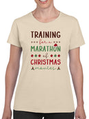 Christmas Movie Marathon. T-shirt -SmartPrintsInk Designs