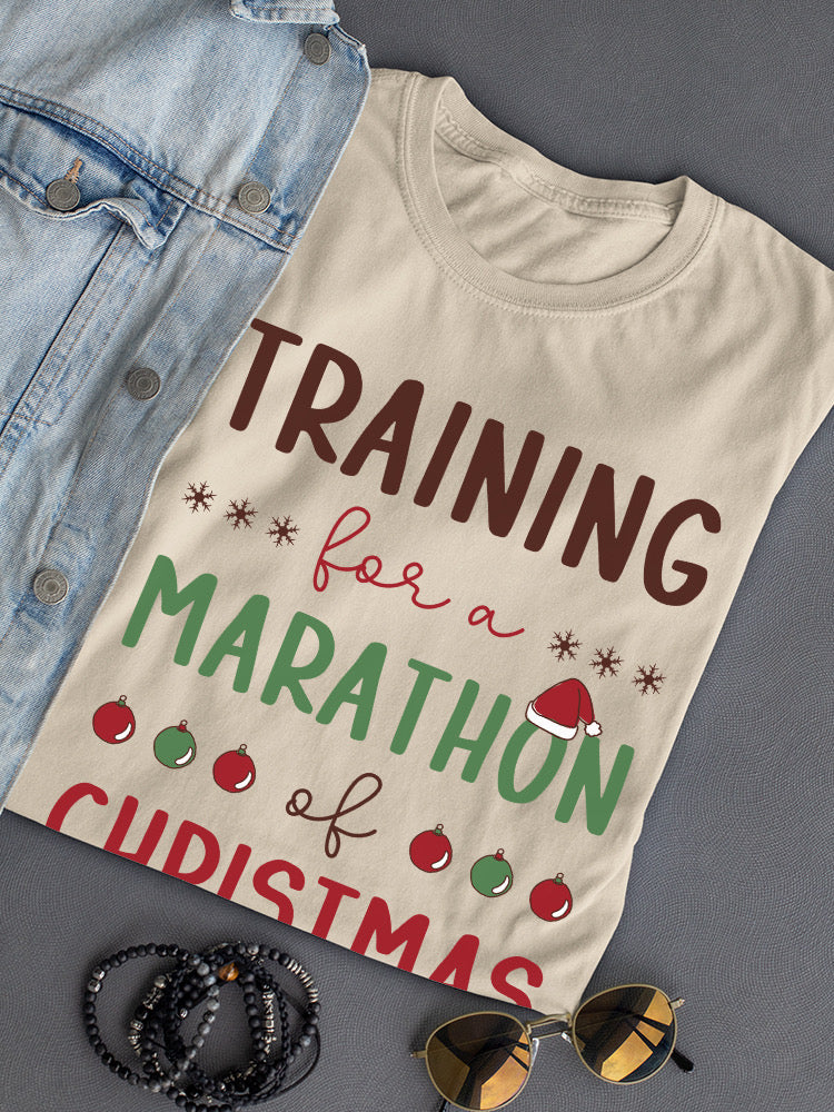 Christmas Movie Marathon. T-shirt -SmartPrintsInk Designs