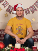 Gingerbread Snap T-shirt -SmartPrintsInk Designs