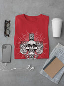 Skull Cross T-shirt -SmartPrintsInk Designs