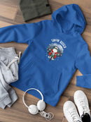 Snow Rider Santa Hoodie -SmartPrintsInk Designs