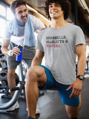 Dumbbells, Deadlifts And Diapers T-shirt -SmartPrintsInk Designs