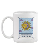Love In The Moon Mug -SmartPrintsInk Designs