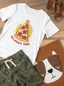 Oh Pizza Tree Christmas T-shirt -SmartPrintsInk Designs