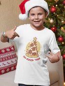 Oh Pizza Tree Christmas T-shirt -SmartPrintsInk Designs