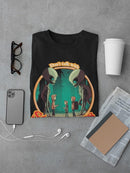 Unearthly Fear With Strangers T-shirt -SmartPrintsInk Designs