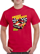 Vintage Speed Racing Car T-shirt -SmartPrintsInk Designs