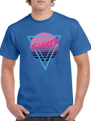 Retro Summer Logo Men's T-shirt