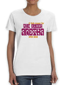 RIP Aretha A Little Prayer For Queen Women's T-shirt