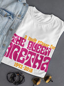 RIP Aretha A Little Prayer For Queen Women's T-shirt