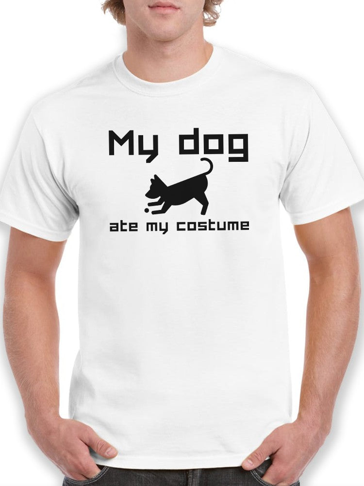 "My dog ate my costume" Men's T-shirt
