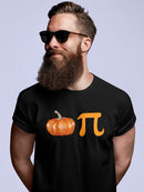 "Pumpkin Pie" Graphic Halloween Phrase Men's T-shirt