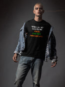 Funny Halloween Costume Men's Black T-shirt