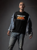"I'm a bulldog" Halloween Costume Men's Black T-shirt