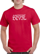 "Handsome Devil" Halloween Costume Men's T-shirt