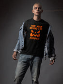 "The Man Behind The Pumpkin" Halloween Costume Men's T-shirt