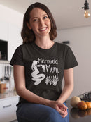 Coral Mermaid Mom  Women's T-shirt