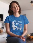 Coral Mermaid Mom  Women's T-shirt