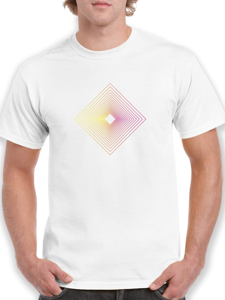 Cool rhombus loop Men's T-shirt