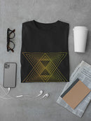 Two triangles in loop pattern Men's T-shirt