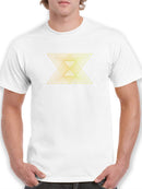 Two triangles in loop pattern Men's T-shirt