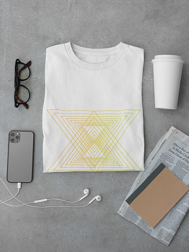 Two triangles in loop pattern Men's T-shirt