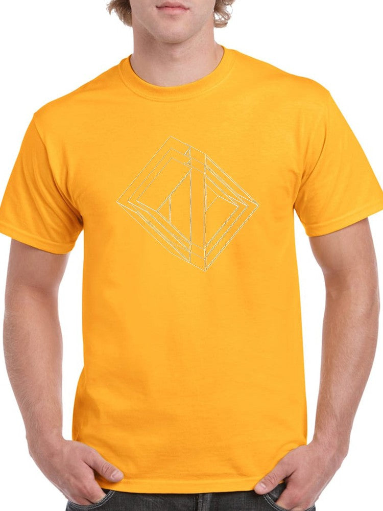 3D Triangles Men's T-shirt
