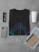 Cool Triangles in cold colors Men's T-shirt