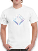 Cool Triangles in cold colors Men's T-shirt
