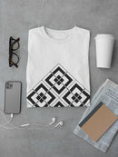 Set of four rhombus in hipster style Men's White T-shirt