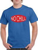 No Chill Red Logo Men's T-shirt