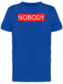 Nobody Red Logo Men's T-shirt