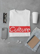 Culture Red Logo Men's T-shirt