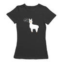 Llama Meow Graphic Design Women's T-shirt