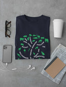 Tree Of Life, Evolution, Diversity, DNA, Life, Biology, Earth Men's Navy T-shirt